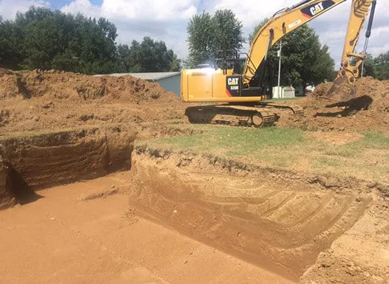 excavation services new baden il